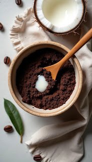 Glow Naturally: The Magic of Coffee and Coconut Oil Scrub for Radiant Skin 🥥☕️